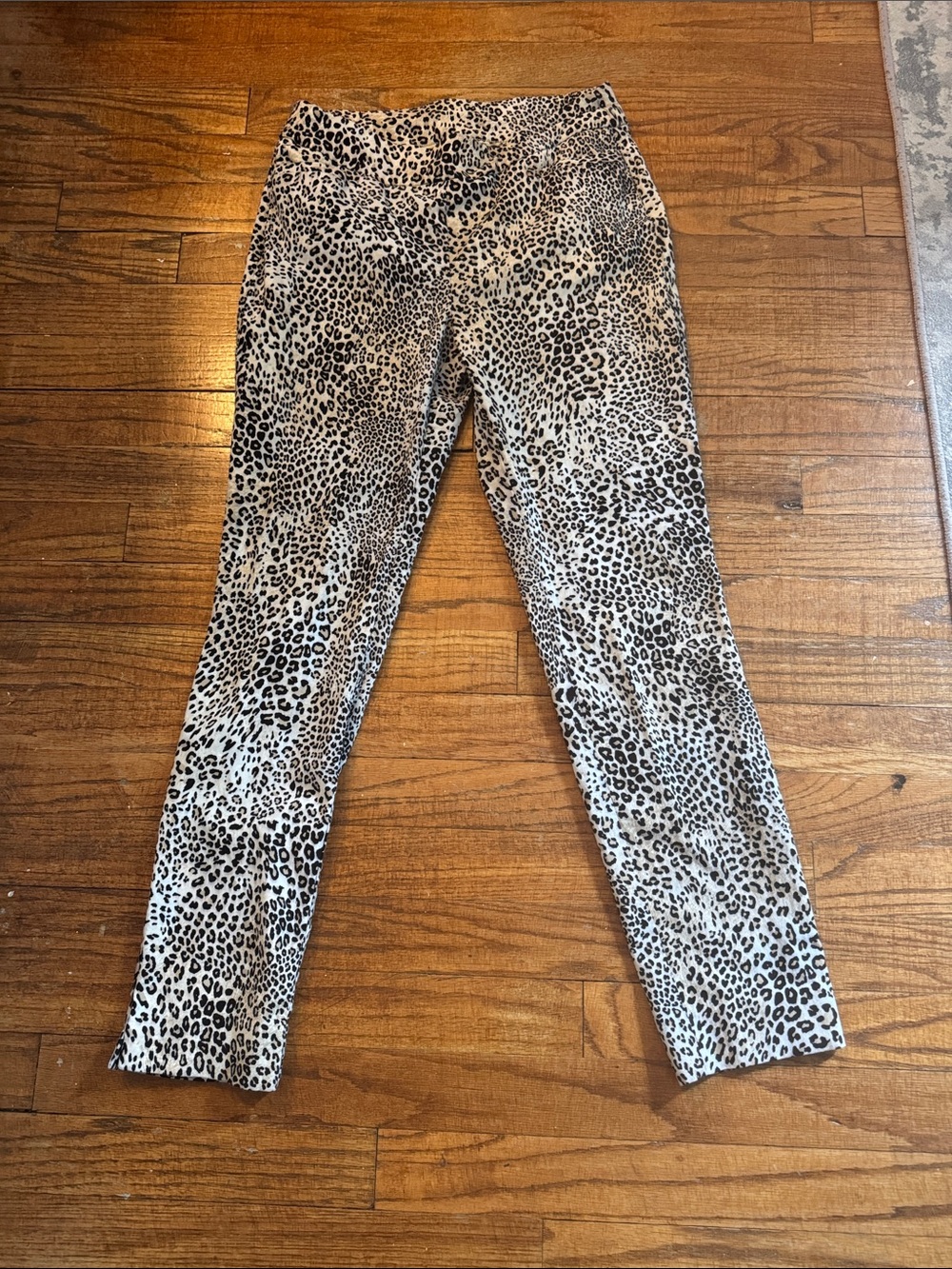 Chico's Girls' Leopard Print Leggings - Tan & Black